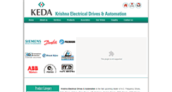 Desktop Screenshot of kedagroup.in